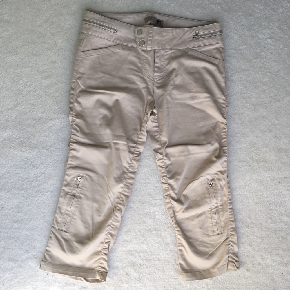 Vintage Cute Ruched Capris